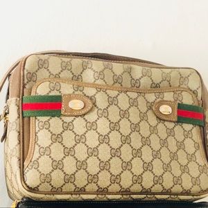 Vintage Gucci crossbody bag - brown